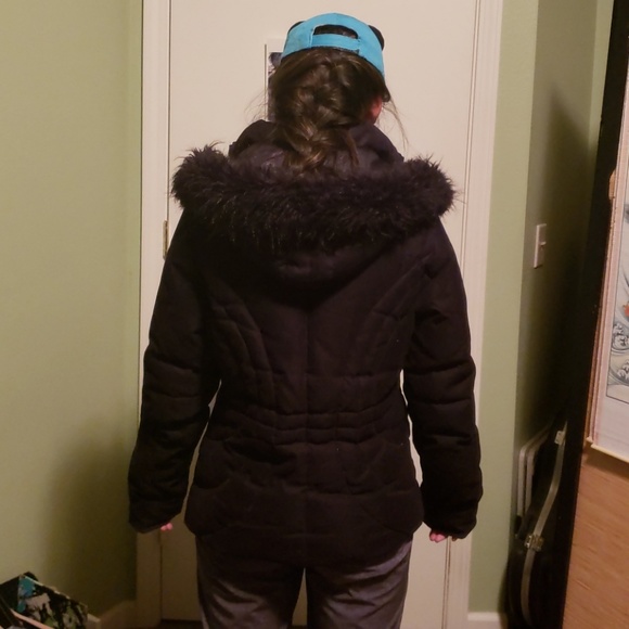 RW&CO black down winter jacket - Picture 3 of 3